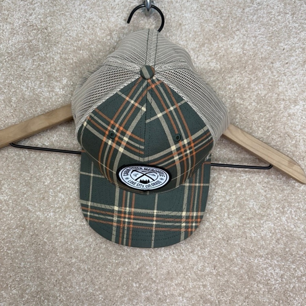 Richardson 112 Trucker Hat Colorado Green Plaid Snapback Outdoor‎ - Picture 2 of 5